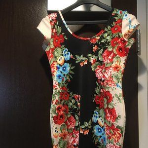 Mini floral dress by SNAP brand NWOT